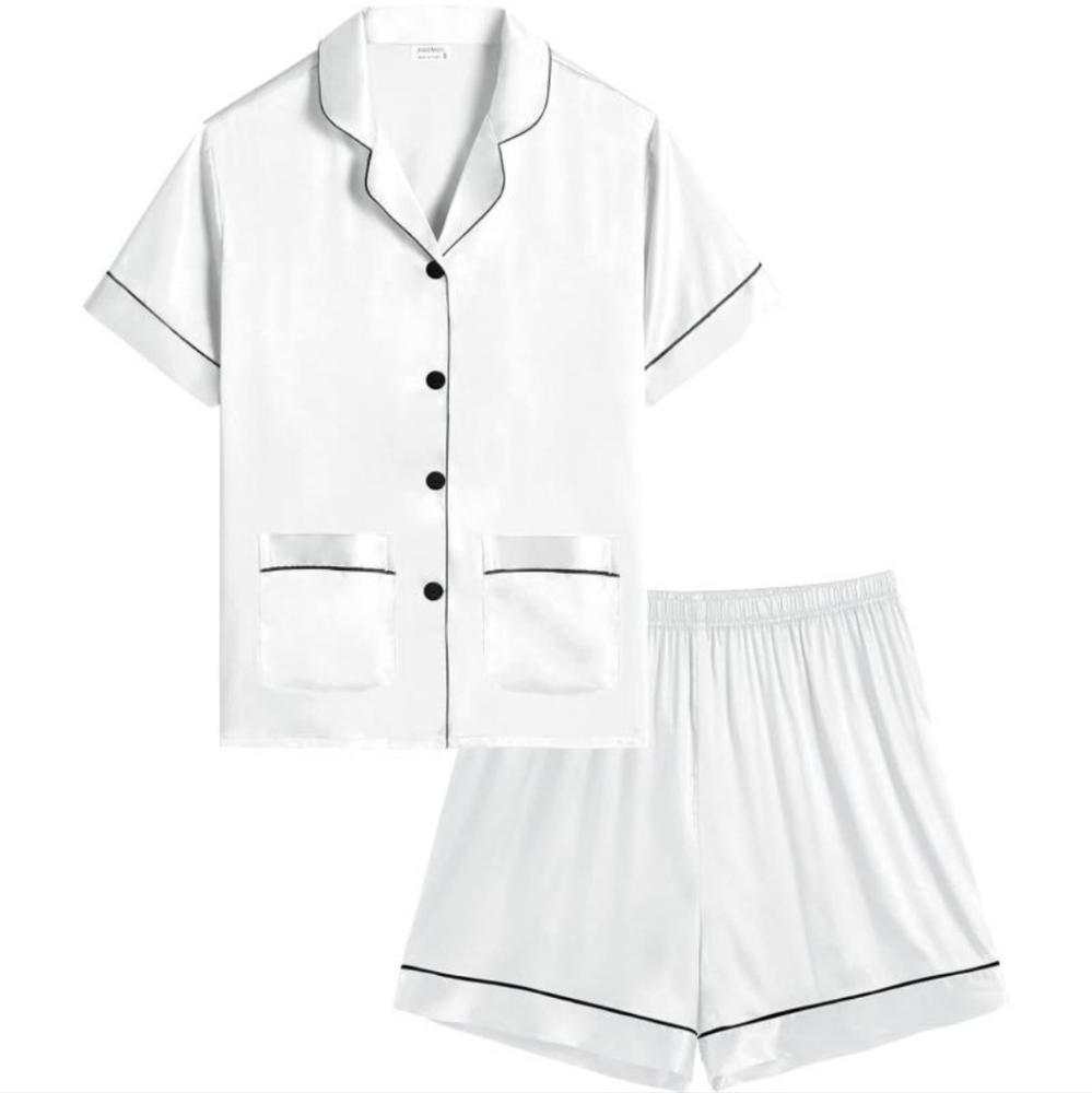 Satin Kid Pajamas for Girls - Silk Pjs Set